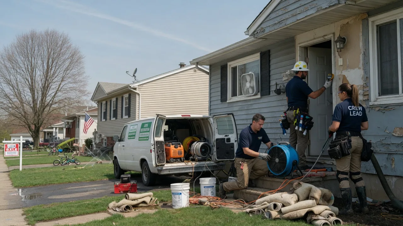 Flood Cleanup in Charlotte, MI near me