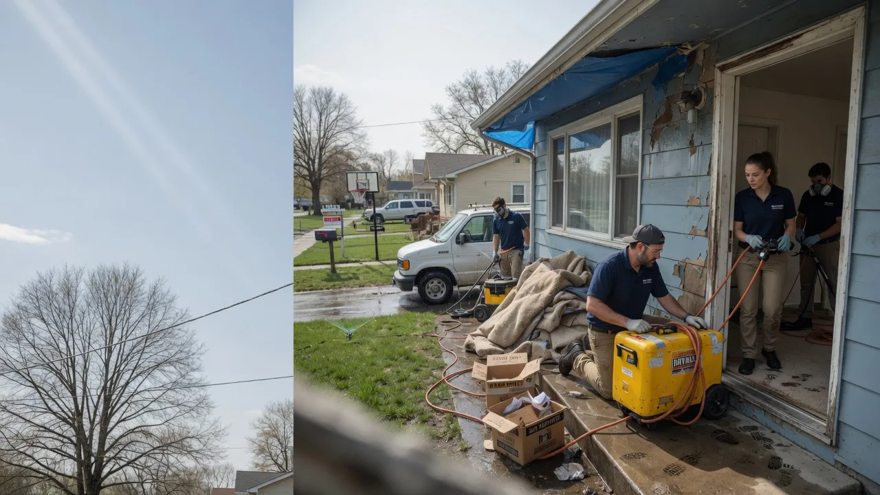 Basement Flood Cleanup in Charlotte, MI near me
